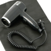 Black Hotel Hair Dryer 1650W with Bag